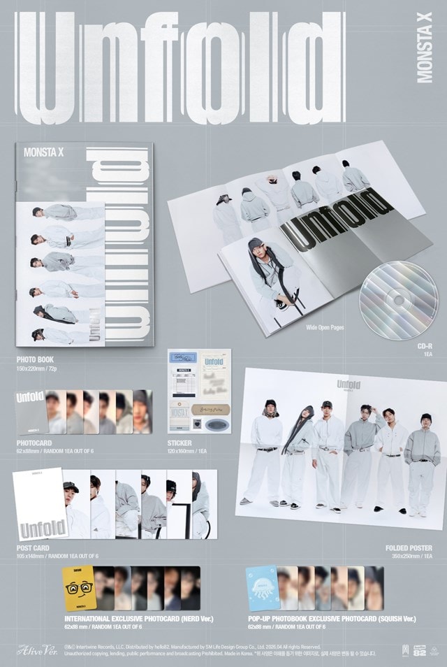 MONSTA X - Unfold (Alive Ver.) [POP-UP Exclusive] - 2