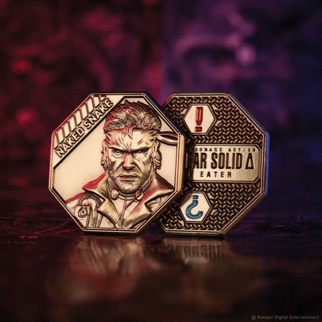 Naked Snake Metal Gear Solid Delta Limited Edition Coin - 3