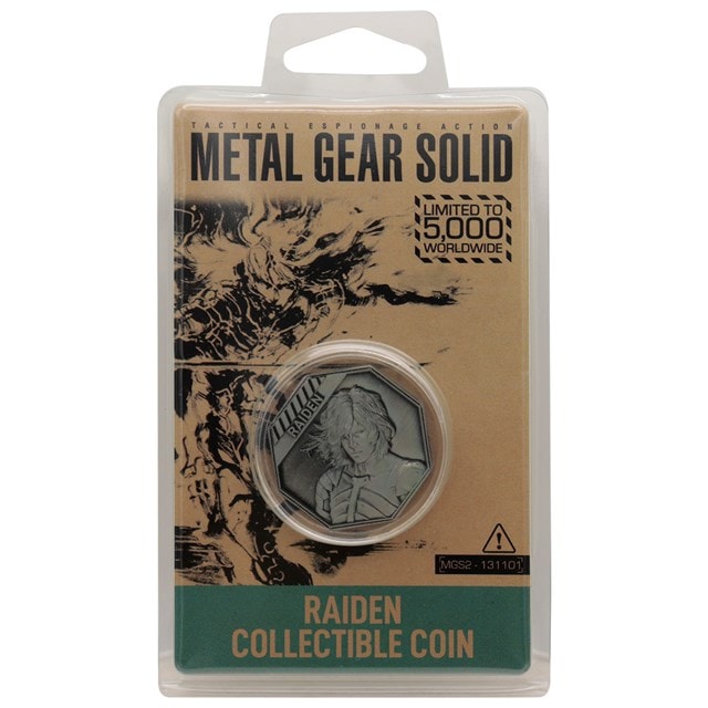 Metal Gear Solid 2 Raiden Coin - 1