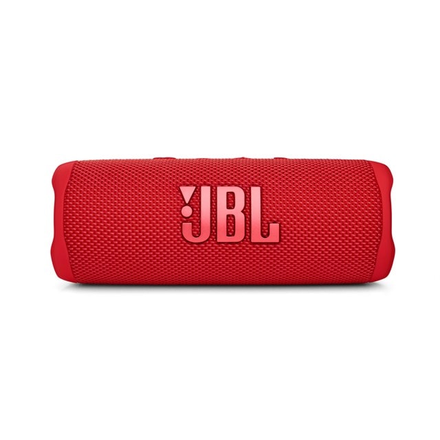 JBL Flip 6 Red Bluetooth Speaker - 3