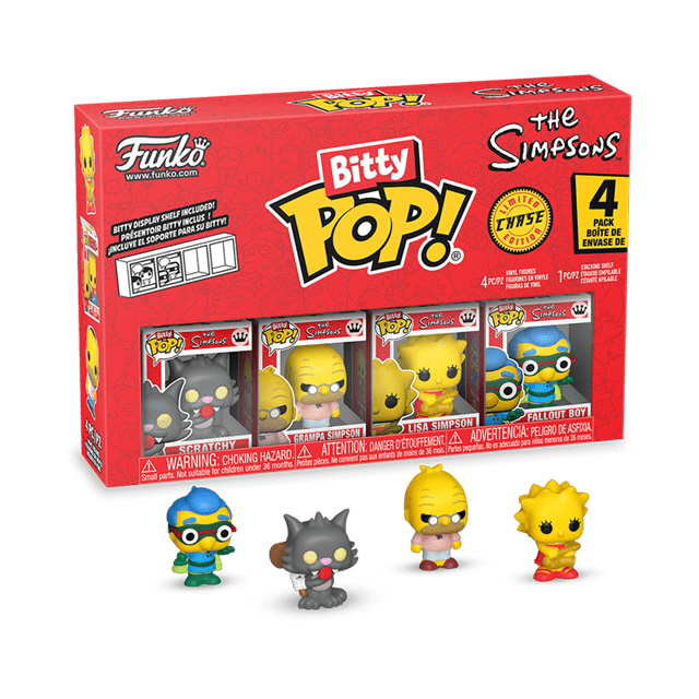 Scratchy Simpsons Funko Pop Bitty 4 Pack - 1