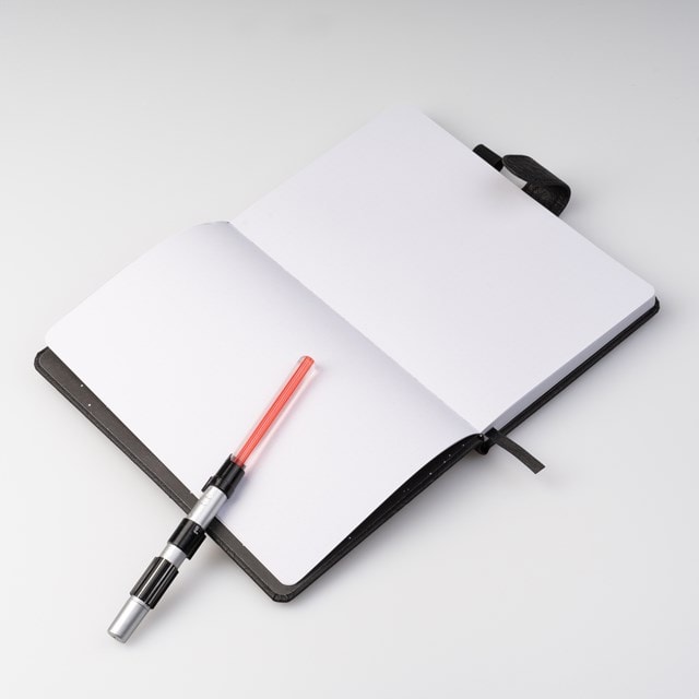 Darth Vader A5 Notebook & Light up Lightsaber Pen - 3