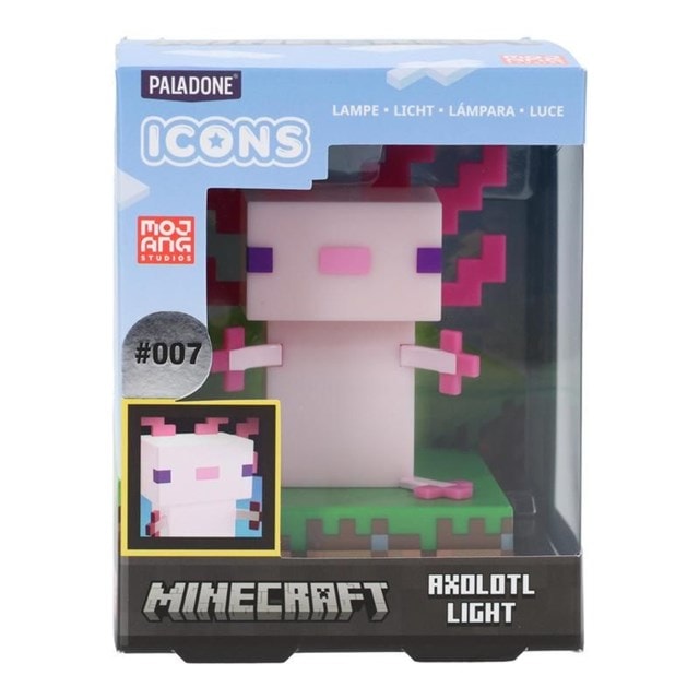 Axolotl Minecraft Icon Light - 4