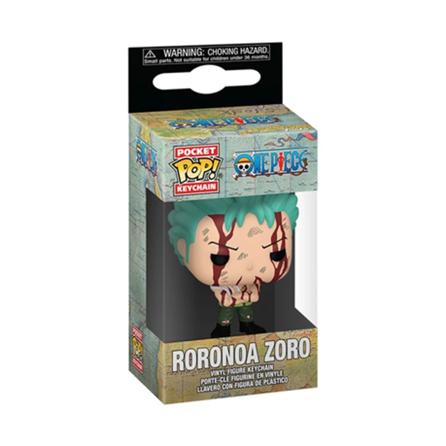 Zoro Nothing Happened One Piece Pop Vinyl Keychain - 2