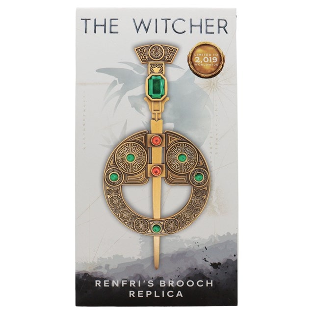 Renfri's Brooch The Witcher Metal Replica - 4