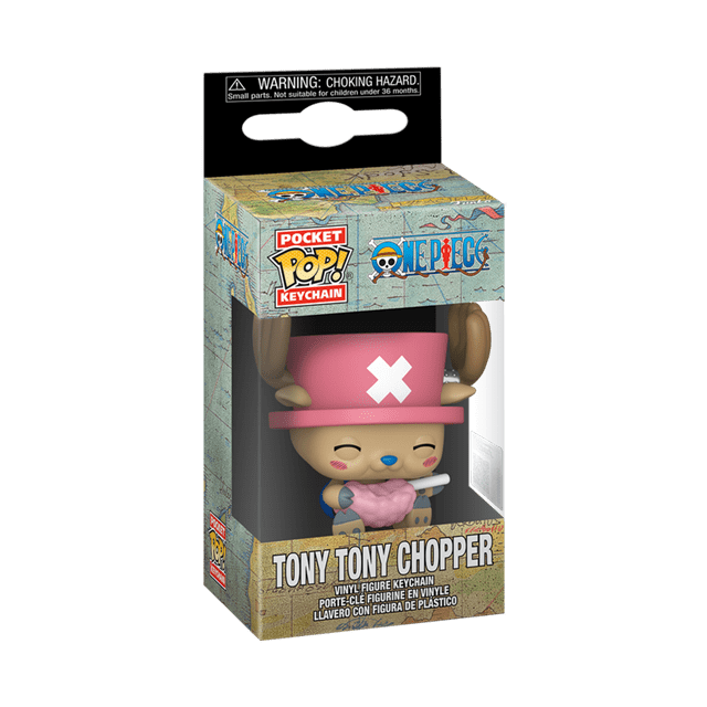 Tony Tony Chopper With Cotton Candy One Piece Funko Pop Vinyl Keychain - 2