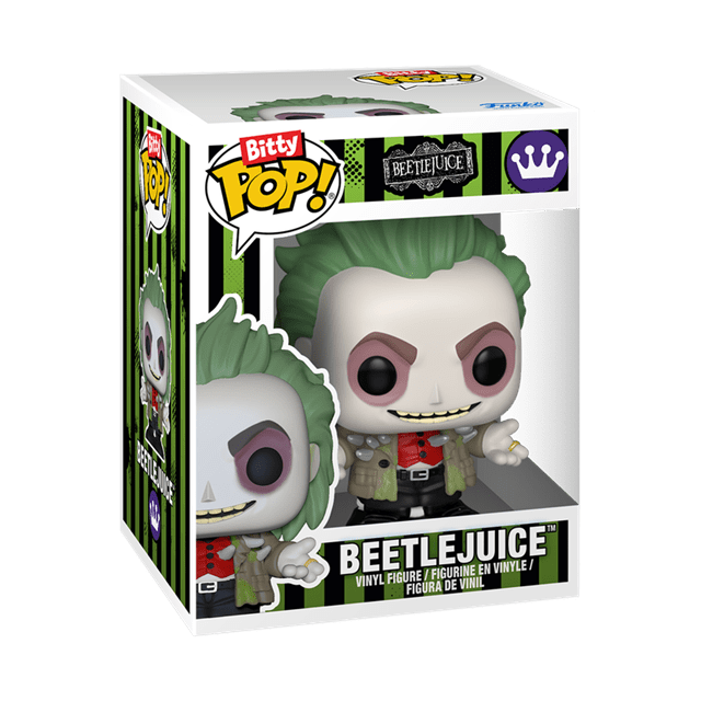 Beetlejuice And Dantes Inferno Room Beetlejuice Funko Bitty Pop Town - 2