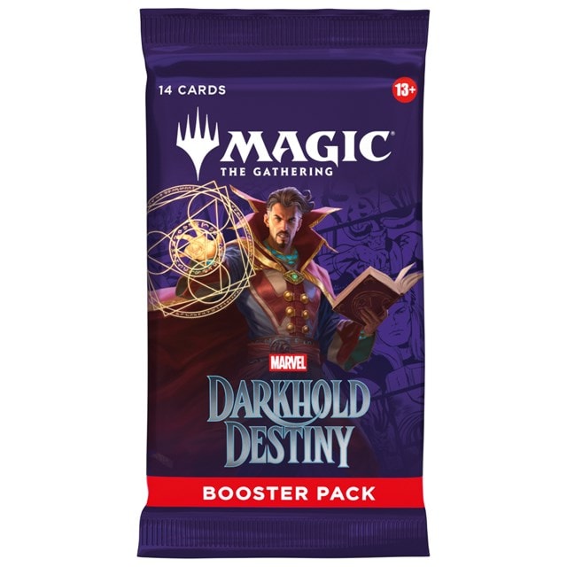 Marvel Darkhold Destiny Booster Pack Magic The Gathering Trading Cards Assortment - 2
