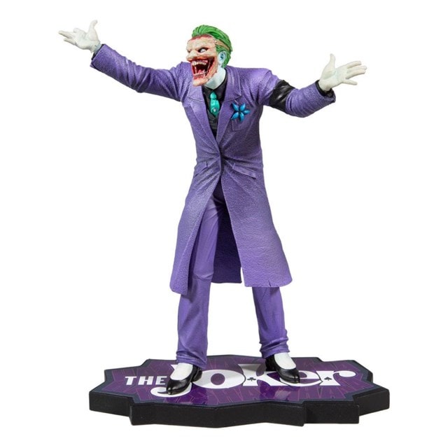 Joker Purple Craze By Greg Capullo DC Direct 1/10 Scale Figure - 1