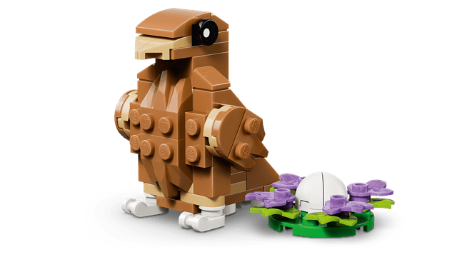 Cute Hamster With A Flower LEGO Creator 3-in-1 - 7