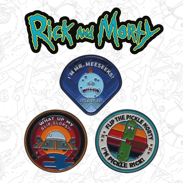 Rick and Morty Limited Edition Pin Set - 1