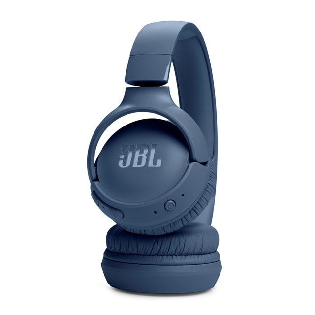 JBL Tune T520BT Blue Bluetooth Headphones - 5