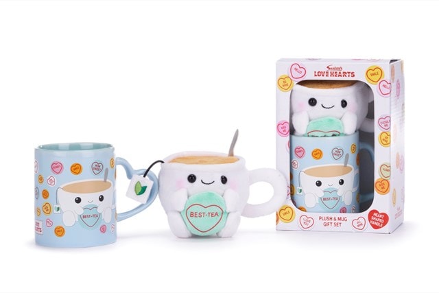 Best Tea Swizzels Love Hearts Mug And Soft Toy Set - 1