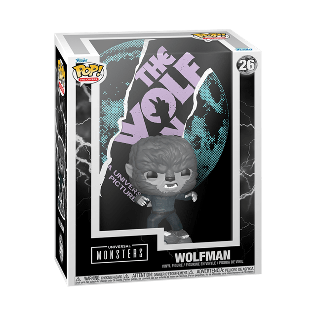 The Wolfman 26 Universal Monsters Funko Pop Vinyl VHS Cover - 2