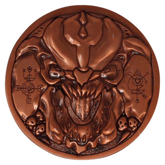Doom: Pinky Level Up Metal Medallion Collectible - 6