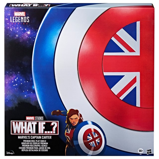 Marvel’s Captain Carter What If...? Hasbro Marvel Legends Series Premium Roleplay Shield - 7