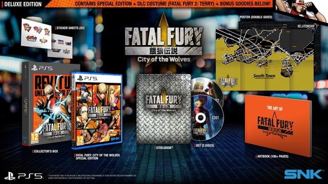 FATAL FURY City of the Wolves - Deluxe Edition (PS5) - 3