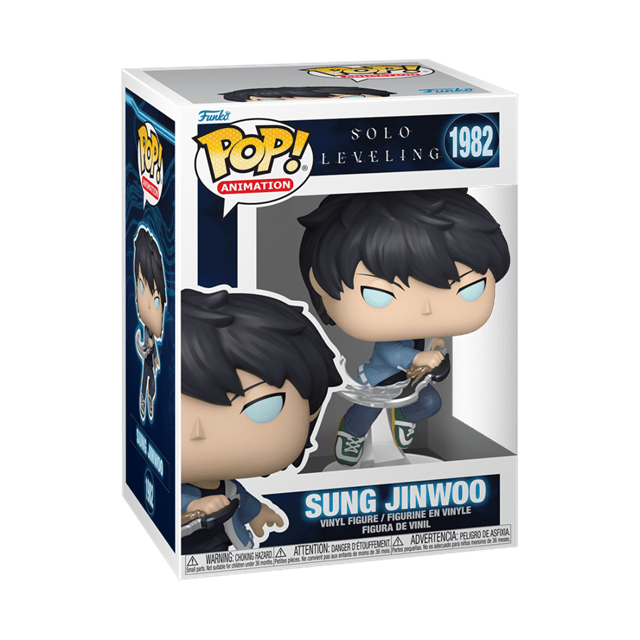 Sung Jinwoo With Chance Of Chase 1982 Solo Leveling Funko Pop Vinyl - 2