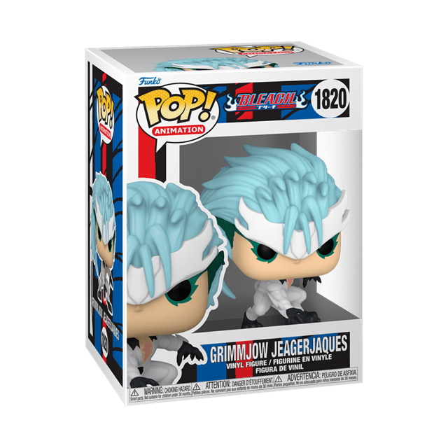 Grimmjow Jeagerjaques With Chance Of Chase 1820 Bleach Funko Pop Vinyl - 2