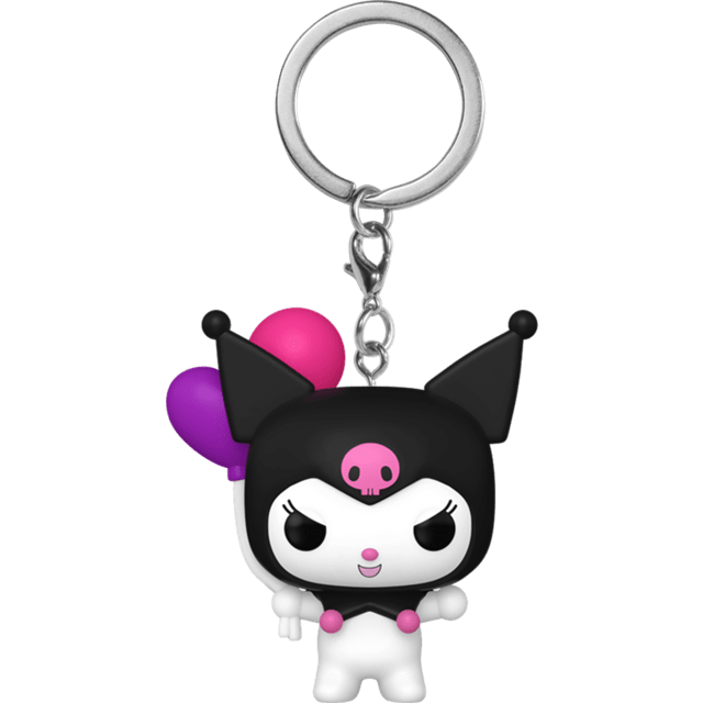 Kuromi with Balloons Sanrio Funko Pop Vinyl Keychain - 1