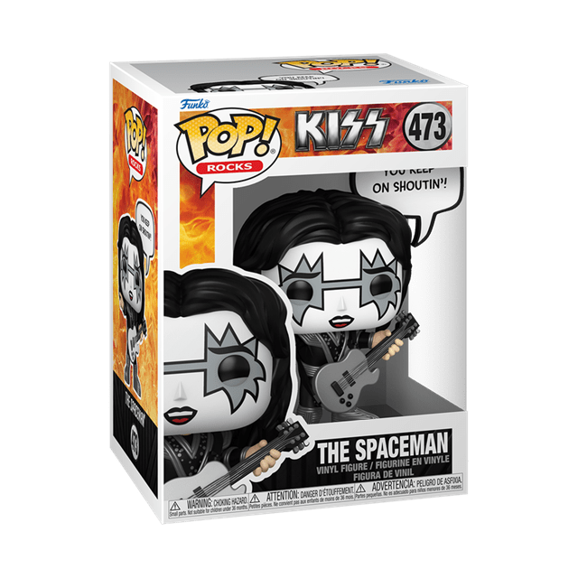 The Spaceman You Keep On Shoutin 473 KISS Funko Pop Vinyl Sayings - 2