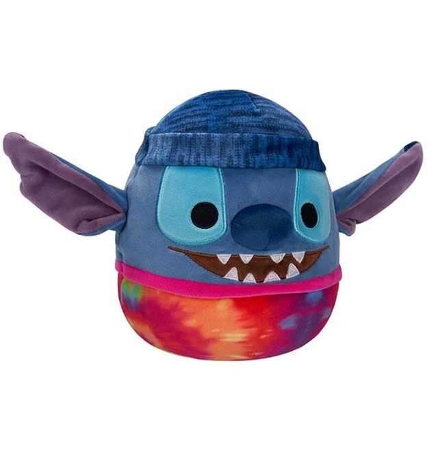 10" Stitch Wearing Beanie And Tie Dye Lilo & Stitch Squishmallows Plush - 2