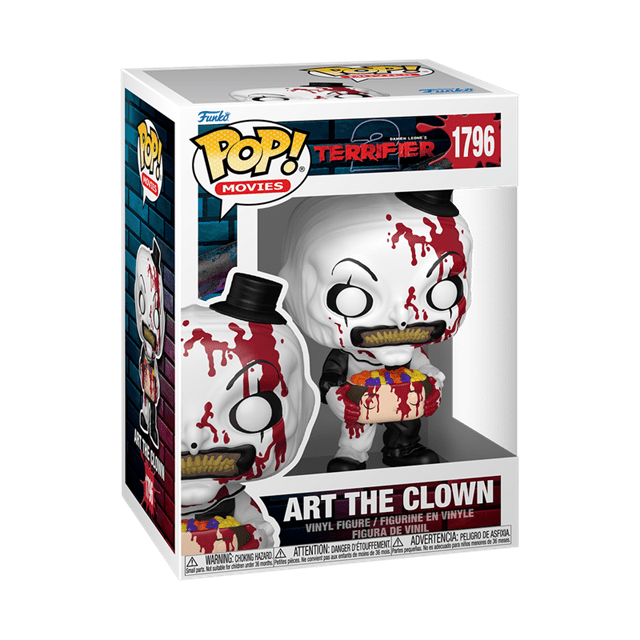 Art The Clown With Candy Filled Head 1796 Terrifier 2 Funko Pop Vinyl - 2