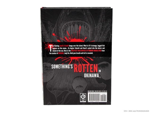 Gyo Deluxe Edition The Death Stench Creeps Hardback By Junji Ito - 5