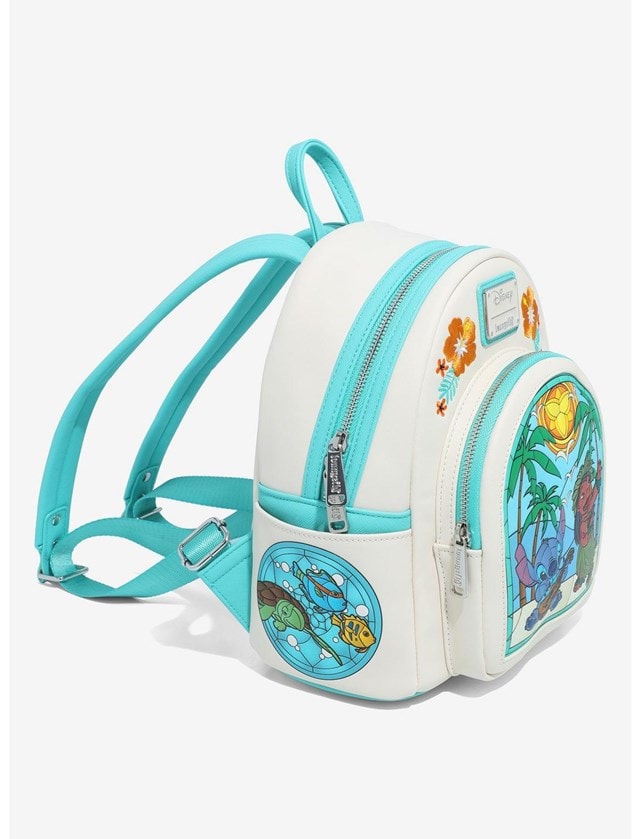 Lilo & Stitch Stained Glass Backpack hmv Exclusive Loungefly - 4