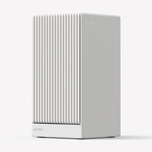 Wanbo Cube 2 Pro White Smart Projector with Bluetooth and Wifi - 2