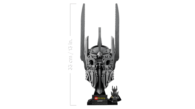 Sauron's Helmet The Lord Of The Rings LEGO Icons - 4