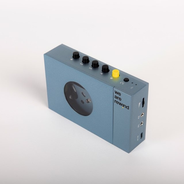 We Are Rewind Kurt Blue Portable Bluetooth Cassette Player - 2