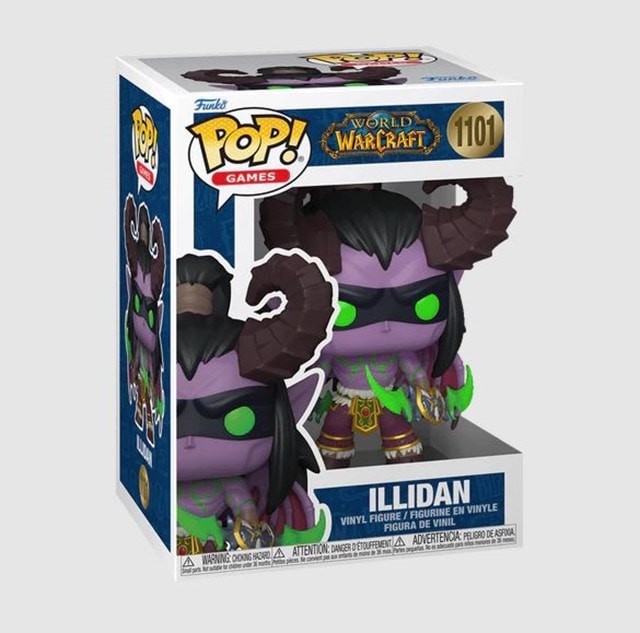 Illidan With Chance Of Chase 1101 World Of Warcraft The War Within Funko Pop Vinyl - 2