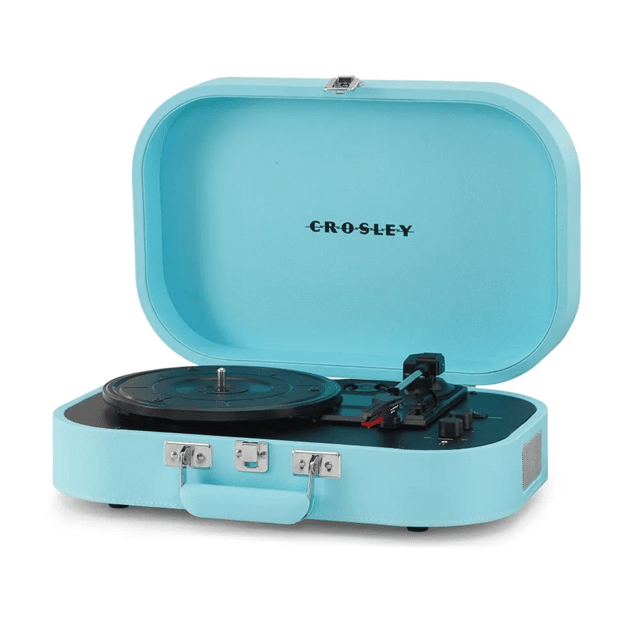 Crosley Discovery Turquoise Bluetooth Turntable - 2