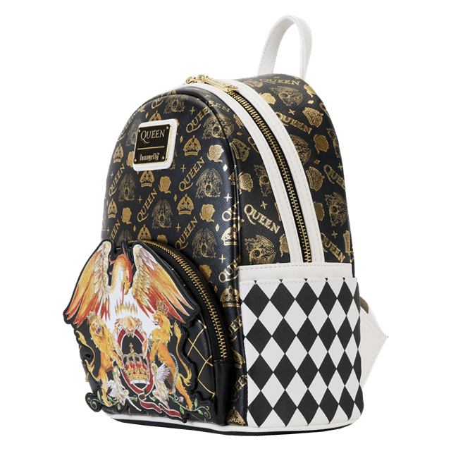 Queen Logo Crest Mini Backpack Loungefly - 2