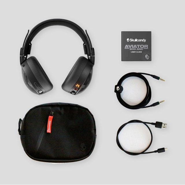 Skullcandy Aviator 900 ANC True Black Active Noise Cancelling Bluetooth Headphones - 5