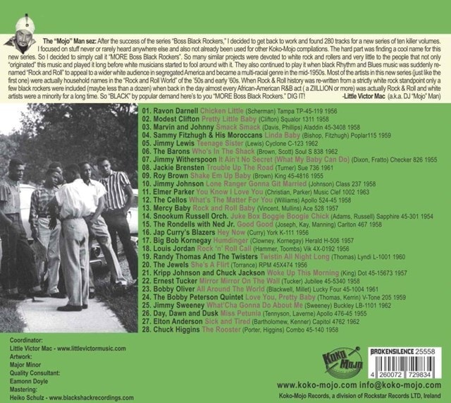 The 'Mojo' Man Presents: More Boss Black Rockers: Rock & Roll Baby - Volume 8 - 2