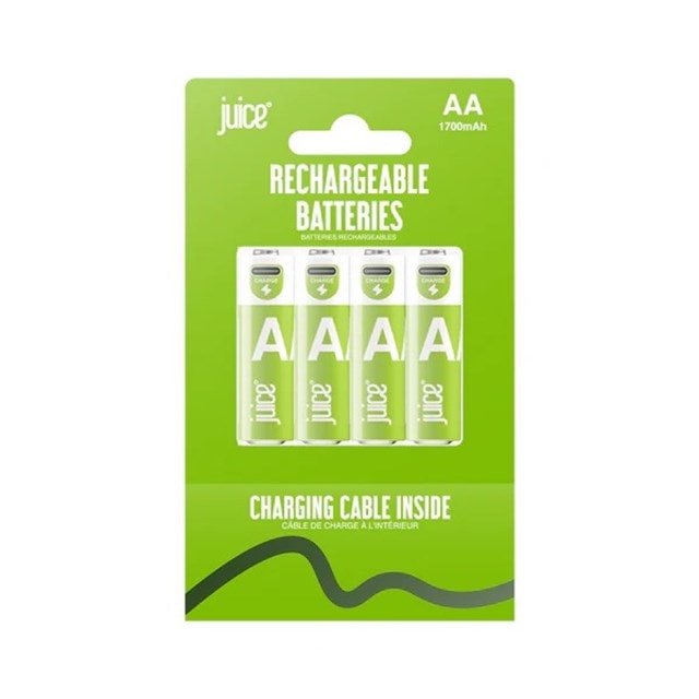 Juice Rechargeable Usb-C Aa Batteries 4 Pack - 3