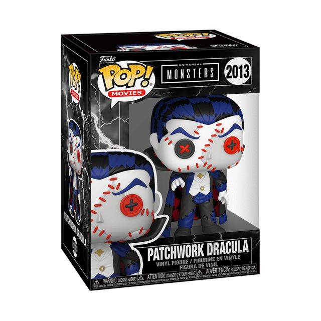 Dracula 2013 Universal Monsters Patchwork Funko Pop Vinyl - 2