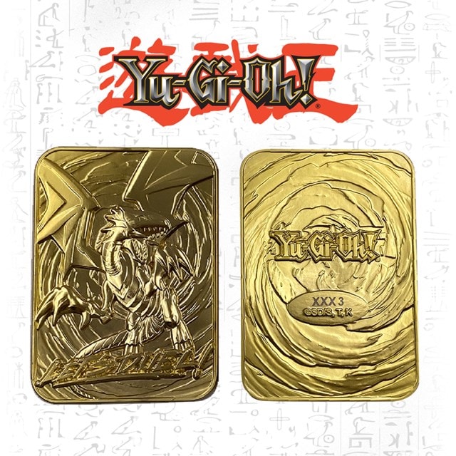 Blue Eyes White Dragon: Yu-Gi-Oh! Gold Metal Collectible - 1