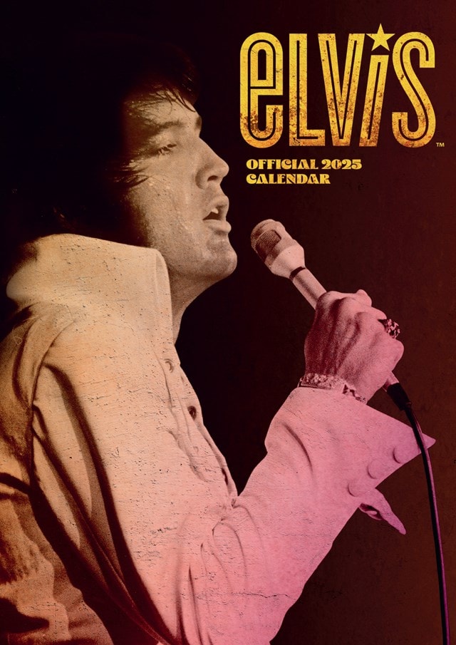 Elvis 2025 A3 Calendar - 1