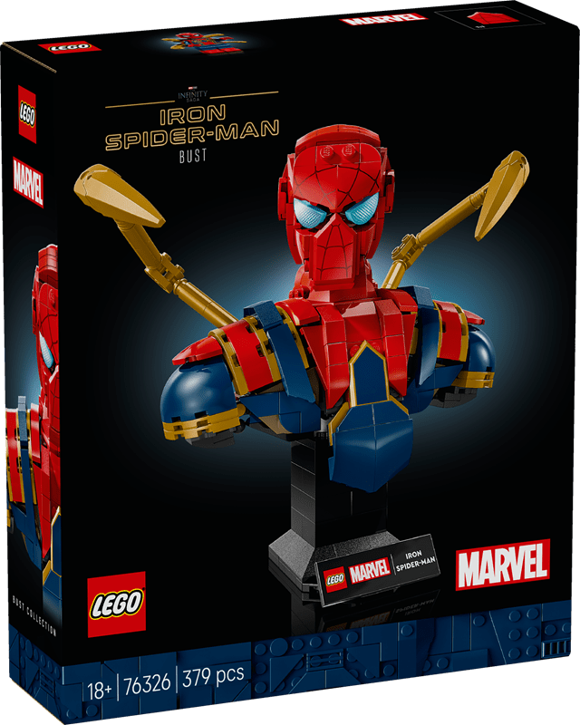 Iron Spider-Man Bust Marvel LEGO