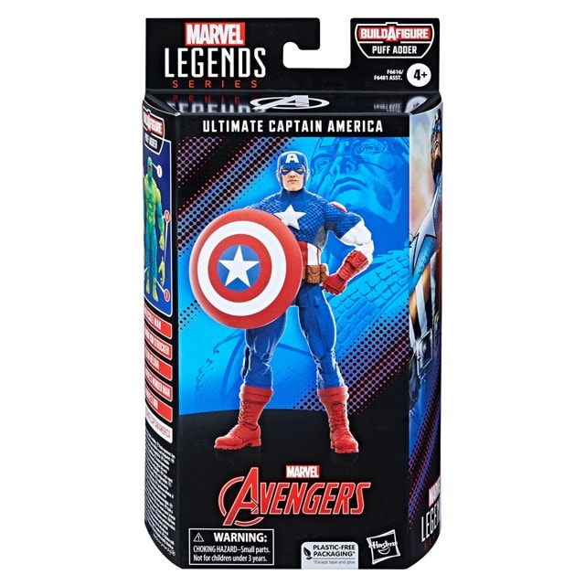 Ultimate Captain America Hasbro Marvel Legends Series Ultimates Marvel Classic Comic Action Figure - 3