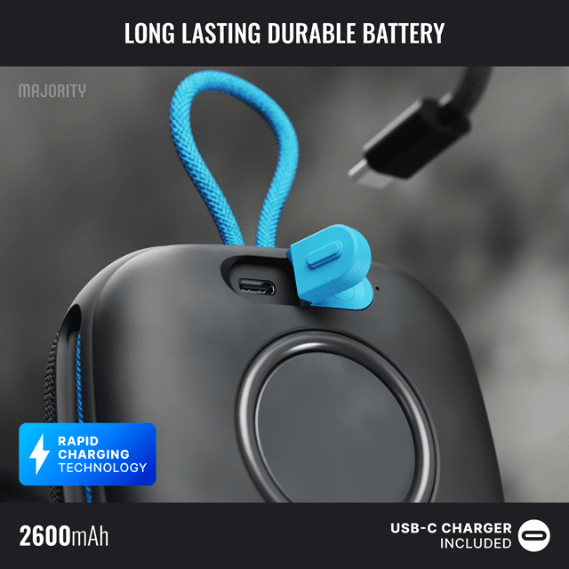 Majority Move M1 Portable Bluetooth Speaker - 7