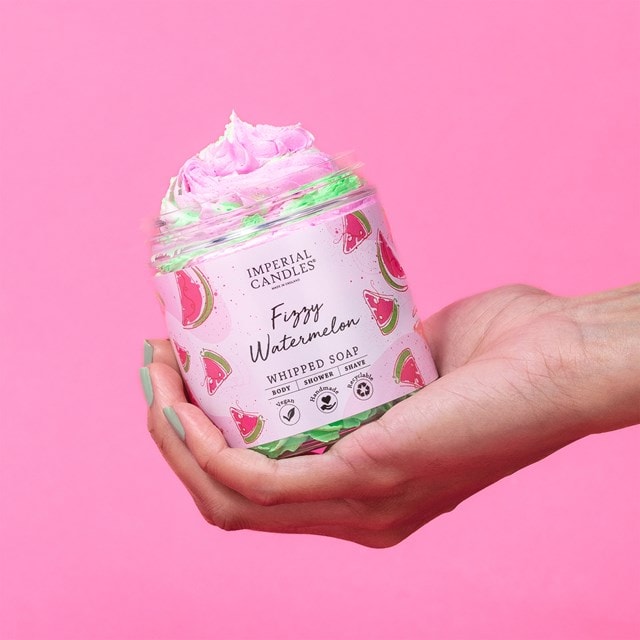 Fizzy Watermelon Whipped Soap - 3