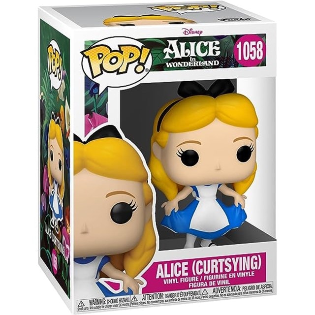Alice Curtsying (1058) Alice In Wonderland Pop Vinyl - 1