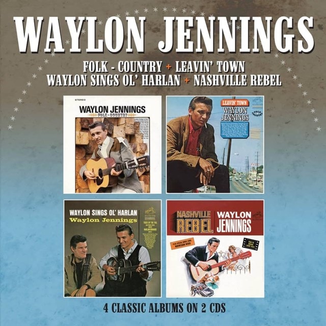 Folk-country/Leavin' Town/Waylon Sings Ol' Harlan/Nashville Rebel - 1