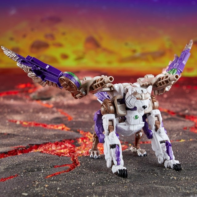 Transformers Legacy United Leader Class Beast Wars Universe Tigerhawk Converting Action Figure - 13