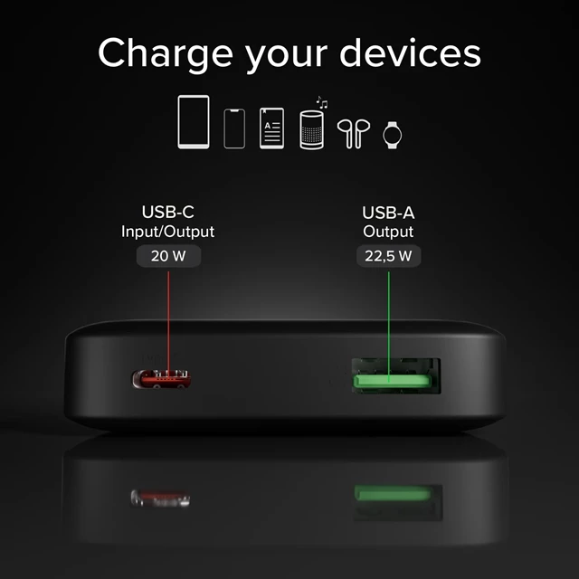 SBS 20W High Density 10000mAh High-Density Power Bank - 6