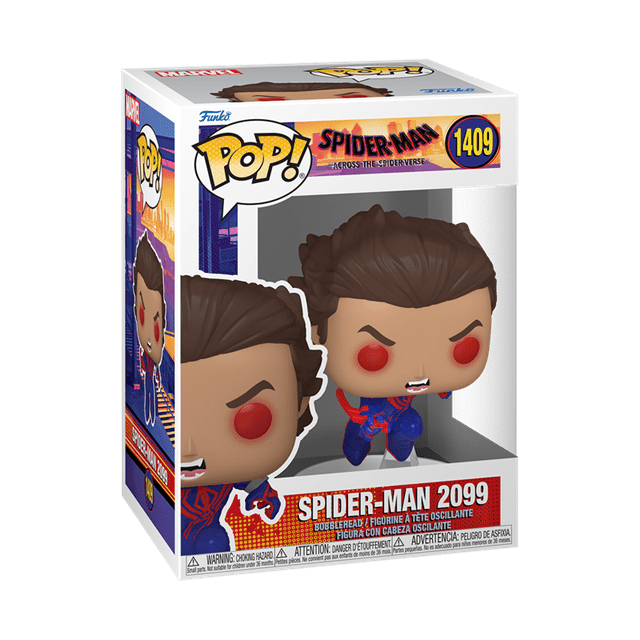 Spider-Man 2099 Unmasked 1409 Spider-Man Across The Spider-Verse Funko Pop Vinyl - 2